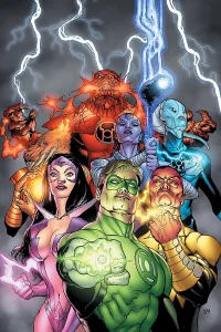 Sinestro, Kilowog, Saint Walker e Atrocitus