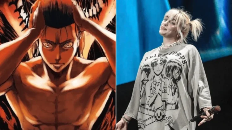 Billie Eilish - Attack on Titan - homenagem - Hajime Isayama (1)