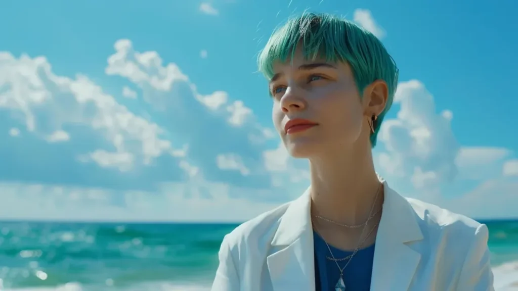 Bulma de Dragon Ball Z feito por Inteligência Artificial (IA) - live-action (10)