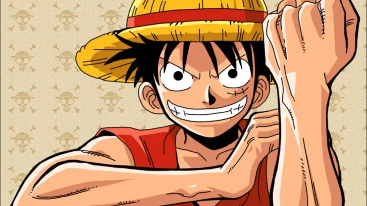 Luffy em One Piece de Eiichiro Oda