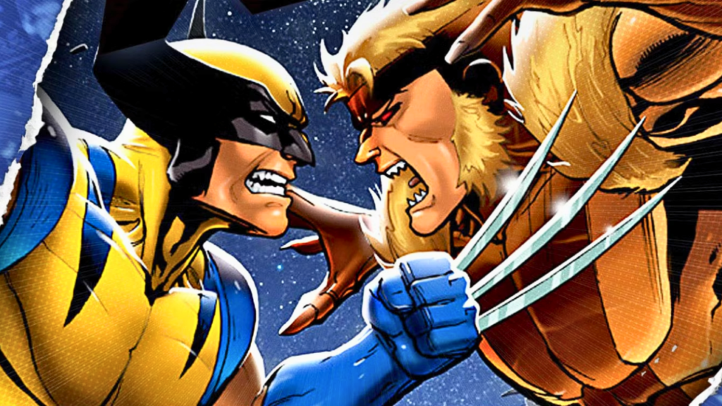 Wolverine e Dentes de Sabre nas HQs da Marvel