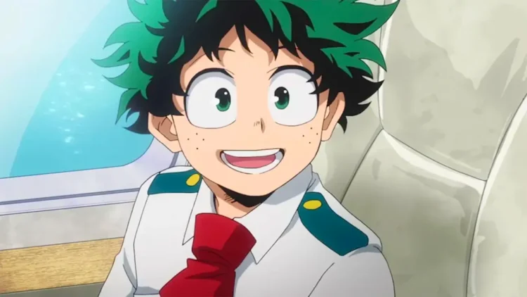 Izuku Midoriya de My Hero Academia