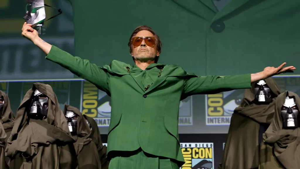 Robert Downey Jr. durante a Comic-Con 2024 - Doutor Destino (3)