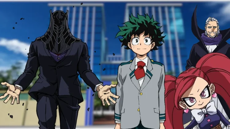 My Hero Academia - herois e vilões contra All For One