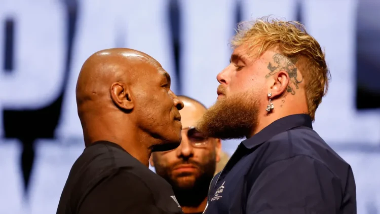 Mike Tyson vs Jake Paul em luta transmitida pela Netflix