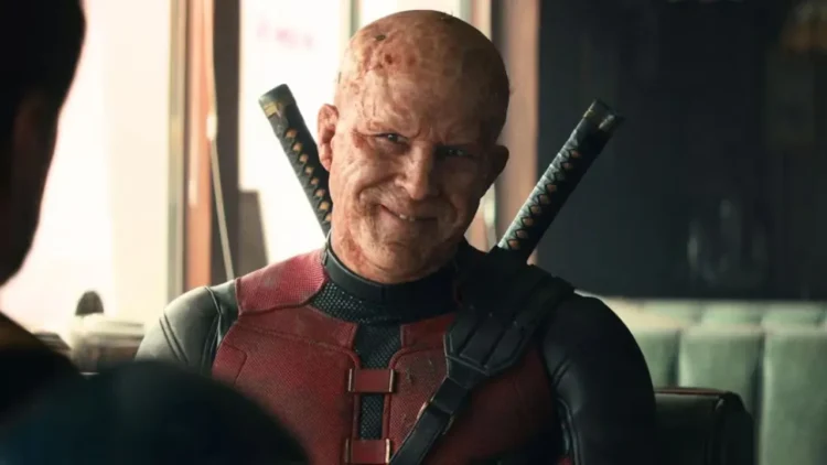 Deadpool e sua cara cheia de cicatrizes