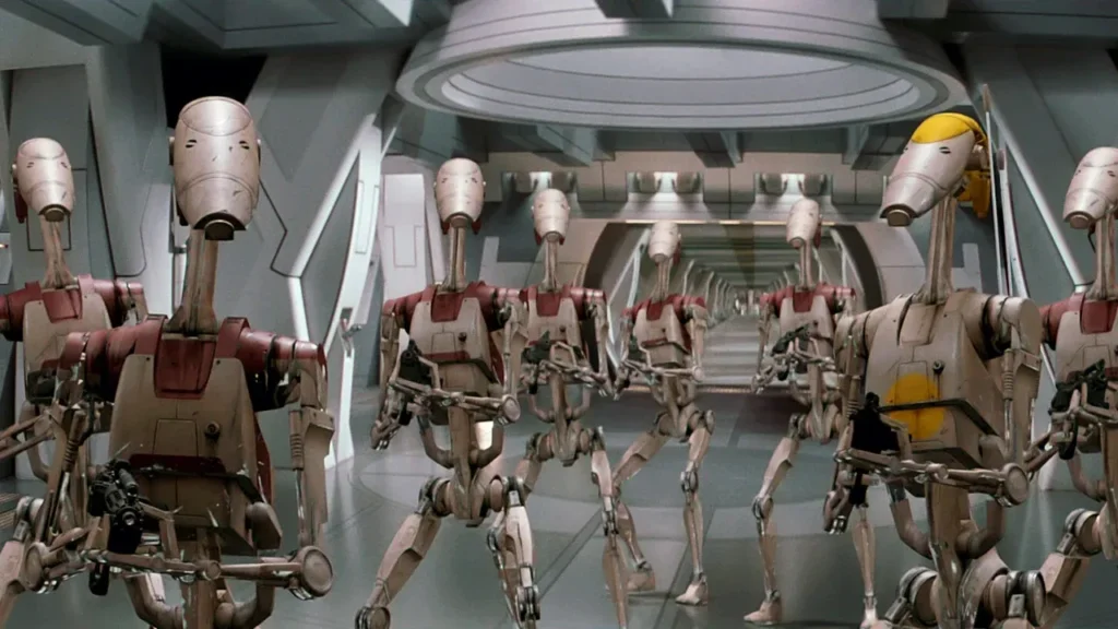 Droids b1 referência e easter egg Star Wars Skeleton Crew