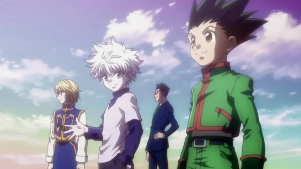 Gon e seus amigos - Hunter x Hunter