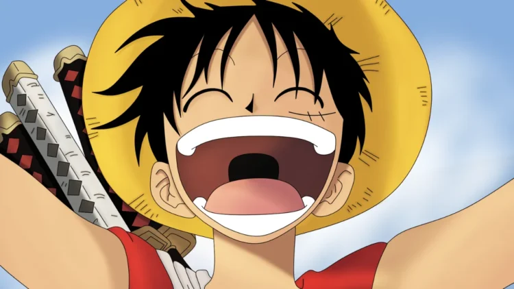 Luffy sorrindo (One Piece - Toei Animation)