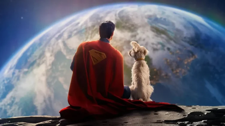 Superman Legacy de 2025 com o Krypto