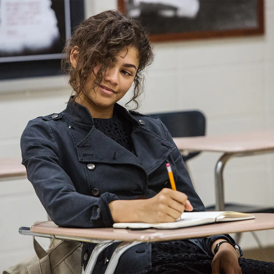 Zendaya como Mary Jane (MJ) em Homem-Aranha