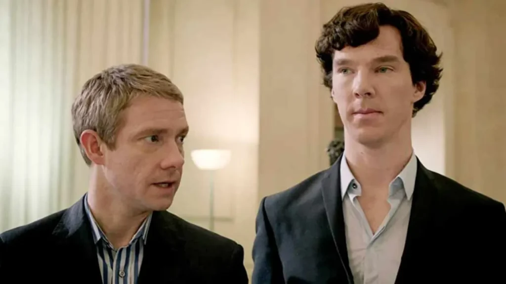 Série Sherlock Holmes Benedict Cumberbatch e Martin Freeman