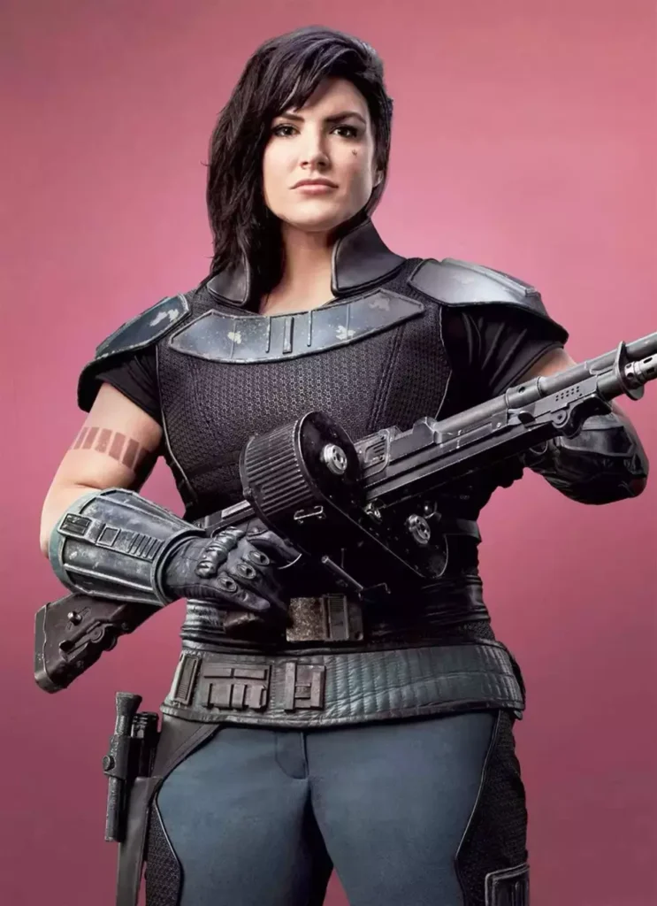 Gina Carano (Cara Dune) em The Mandalorian da Disney+