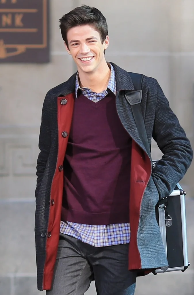 Grant Gustin que interpreta The Flash