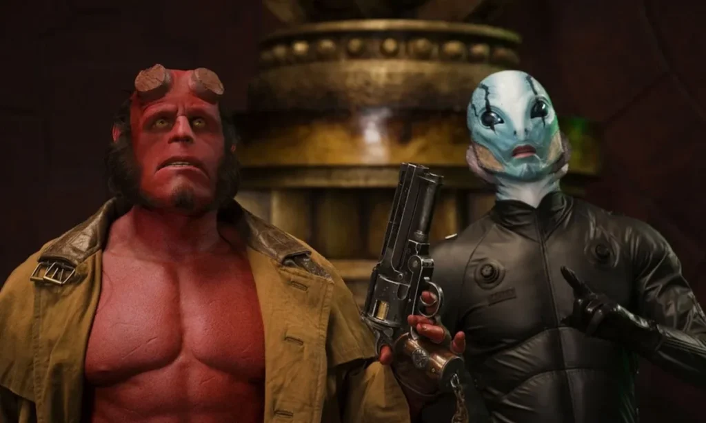 Hellboy e Abe Sapien