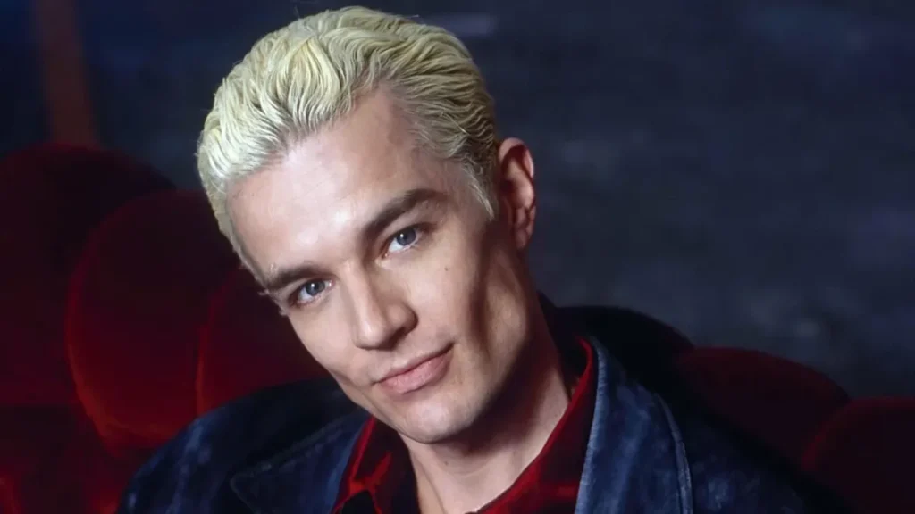 James Marsters em Buffy a Caça-Vampiros como Spike