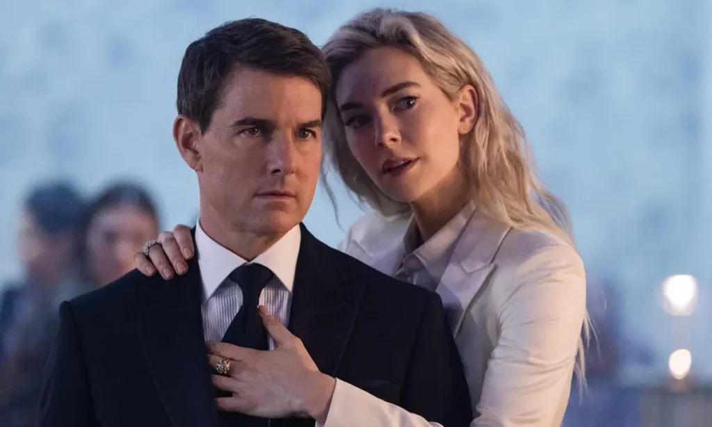 Missão Impossível com Tom Cruise e Rebecca Ferguson