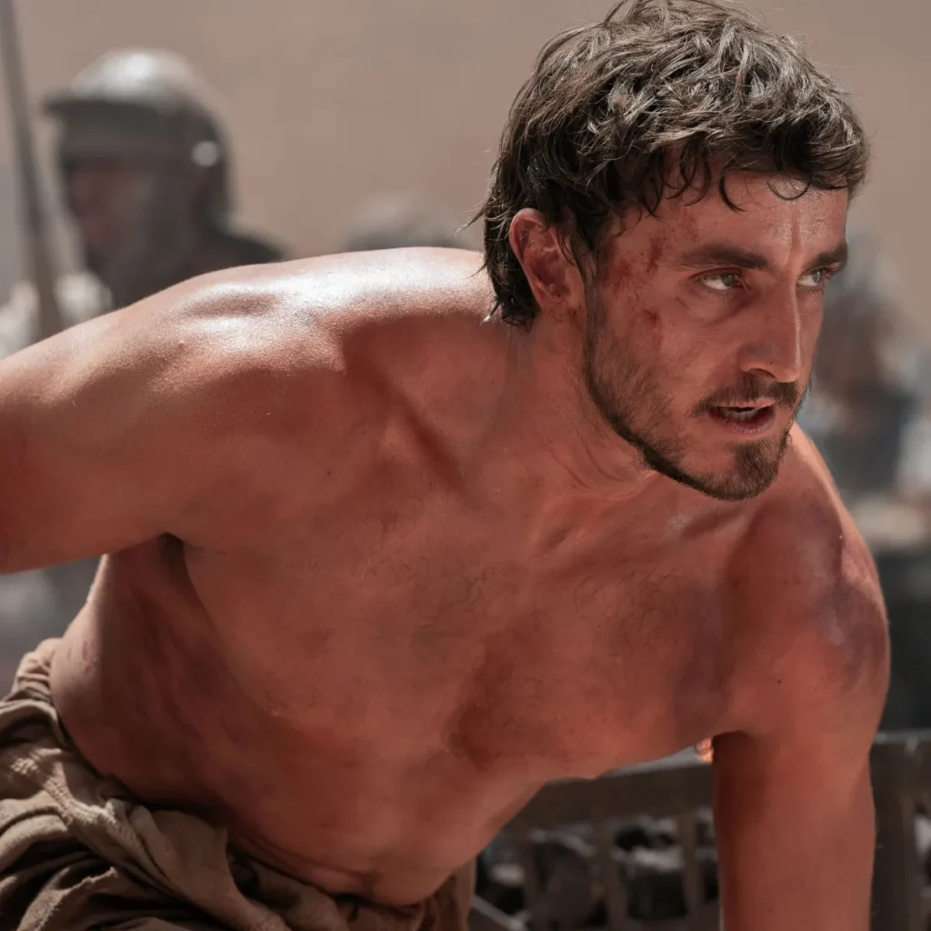 Paul Mescal - Filme-Gladiador-2