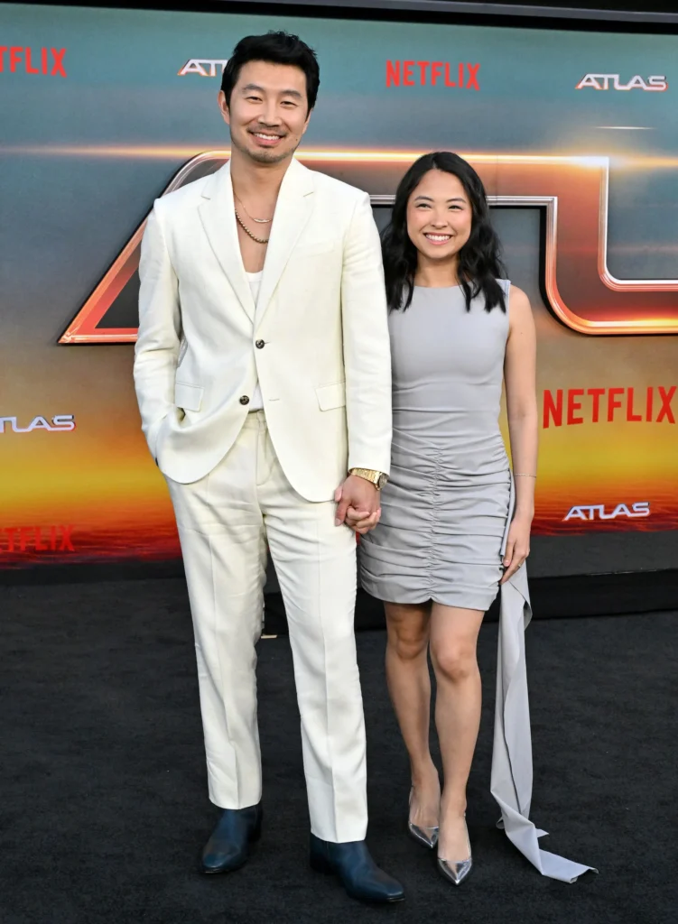 Allison Hsu e namorada Allison Hsu evento da Netflix