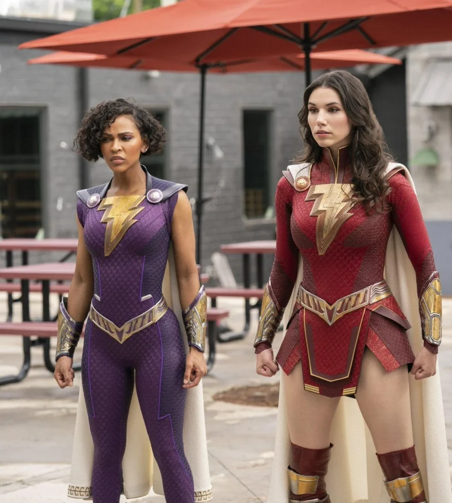 Grace Caroline Currey comenta sobre fazer o papel de Mulher-Maravilha no DCU 2 Shazam! 2 Fúria dos Deuses