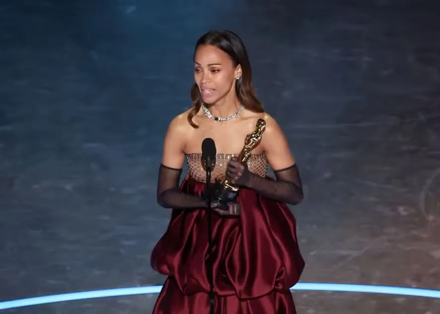 Zoe Saldaña oscar 2025